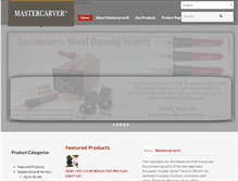 Tablet Screenshot of mastercarver.com